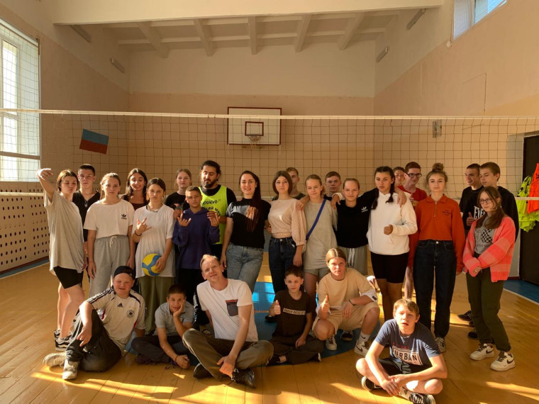 «У нас в гостях волонтеры из Санкт-Петербурга».